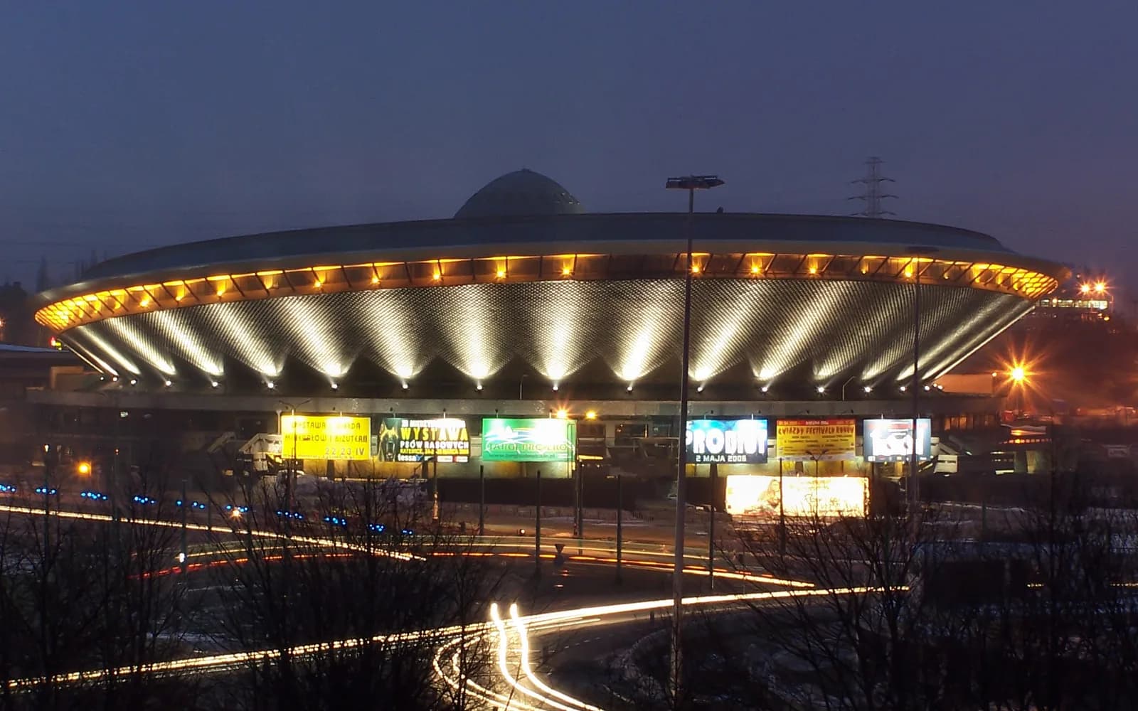Katowice şehrinden bir görünüm