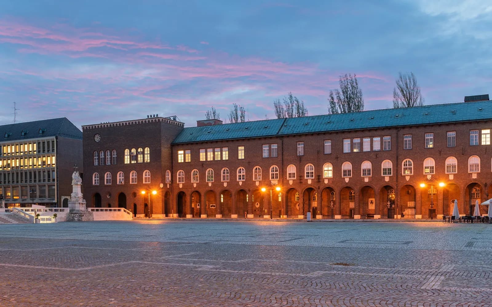 Szeged şehrinden bir görünüm