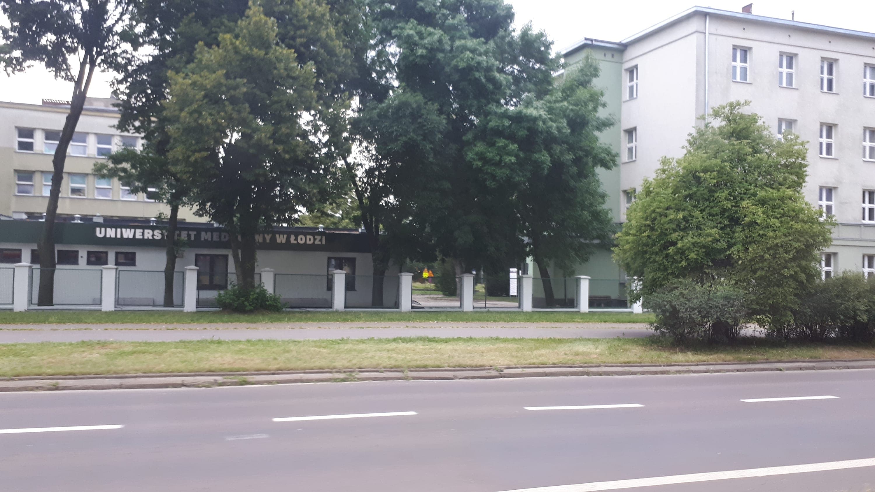 Łódź Tıp Üniversitesi kampüs alanları ve binaları