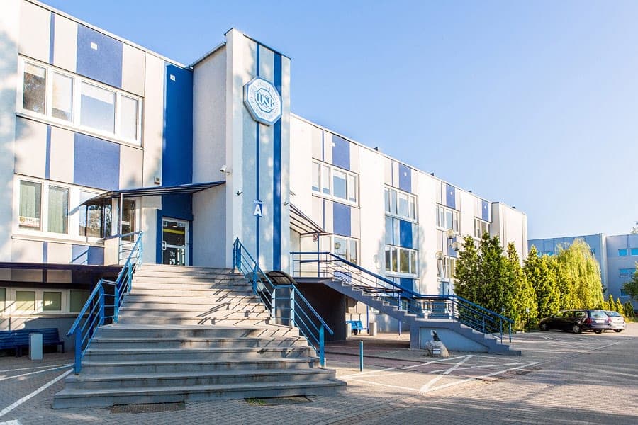 Wrocław'da WSB Merito Üniversitesi binası