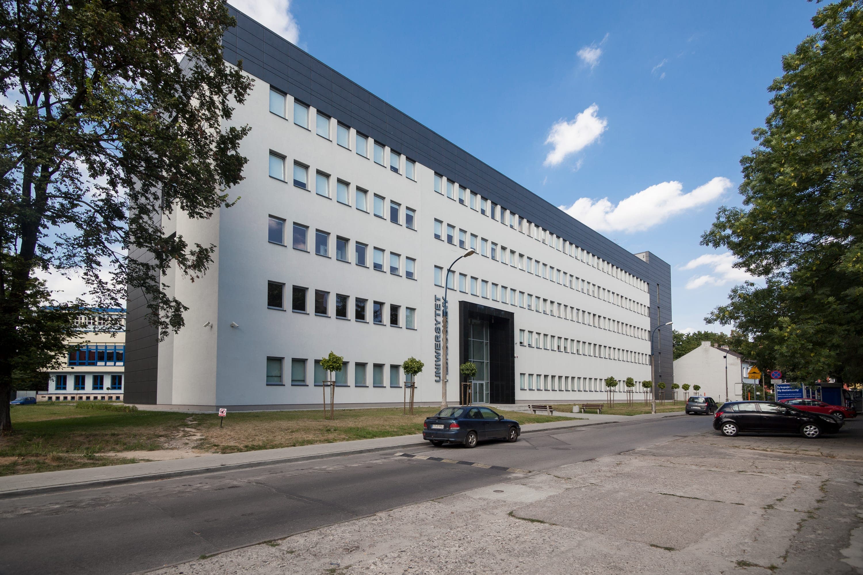 Krakov Pedagogical University'nin ana ön cephesi