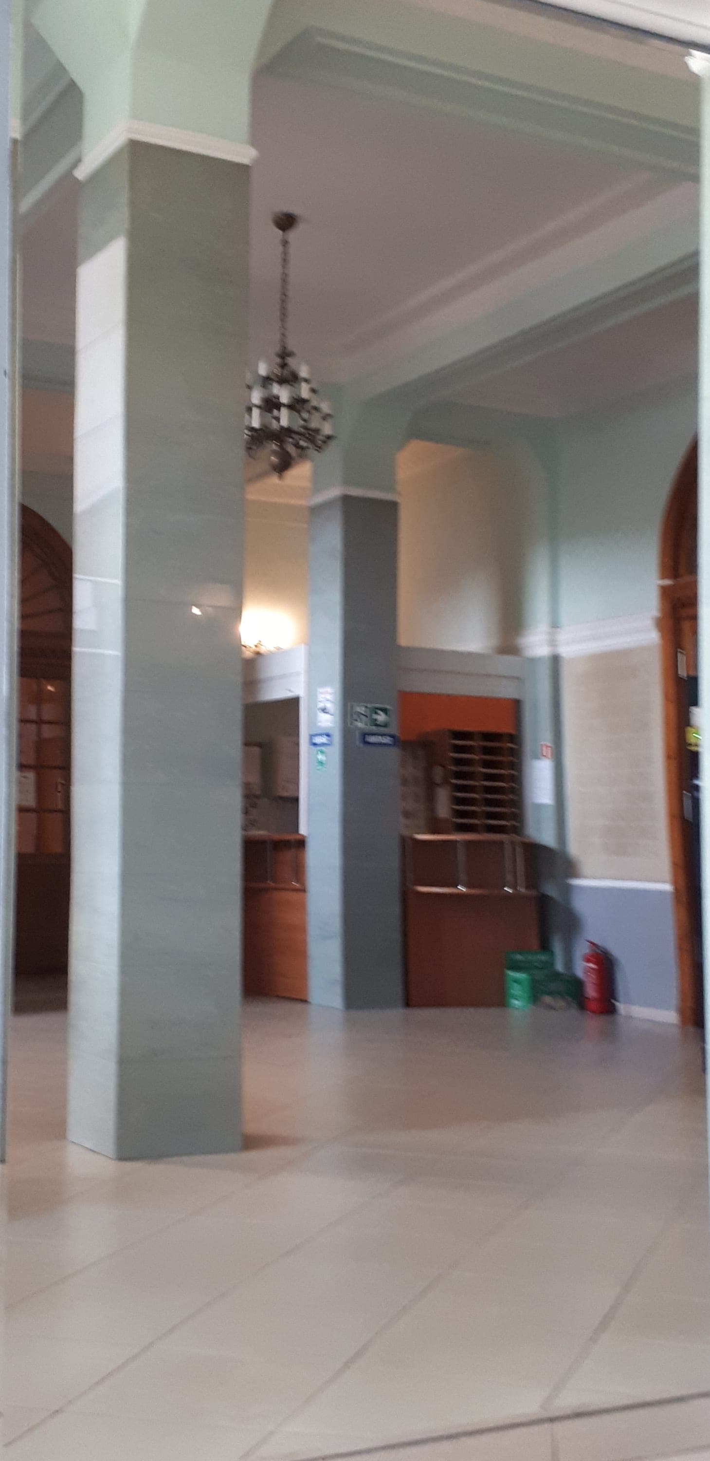 Łódź Üniversitesi'nin Siyaset Bilimi Fakültesi binası
