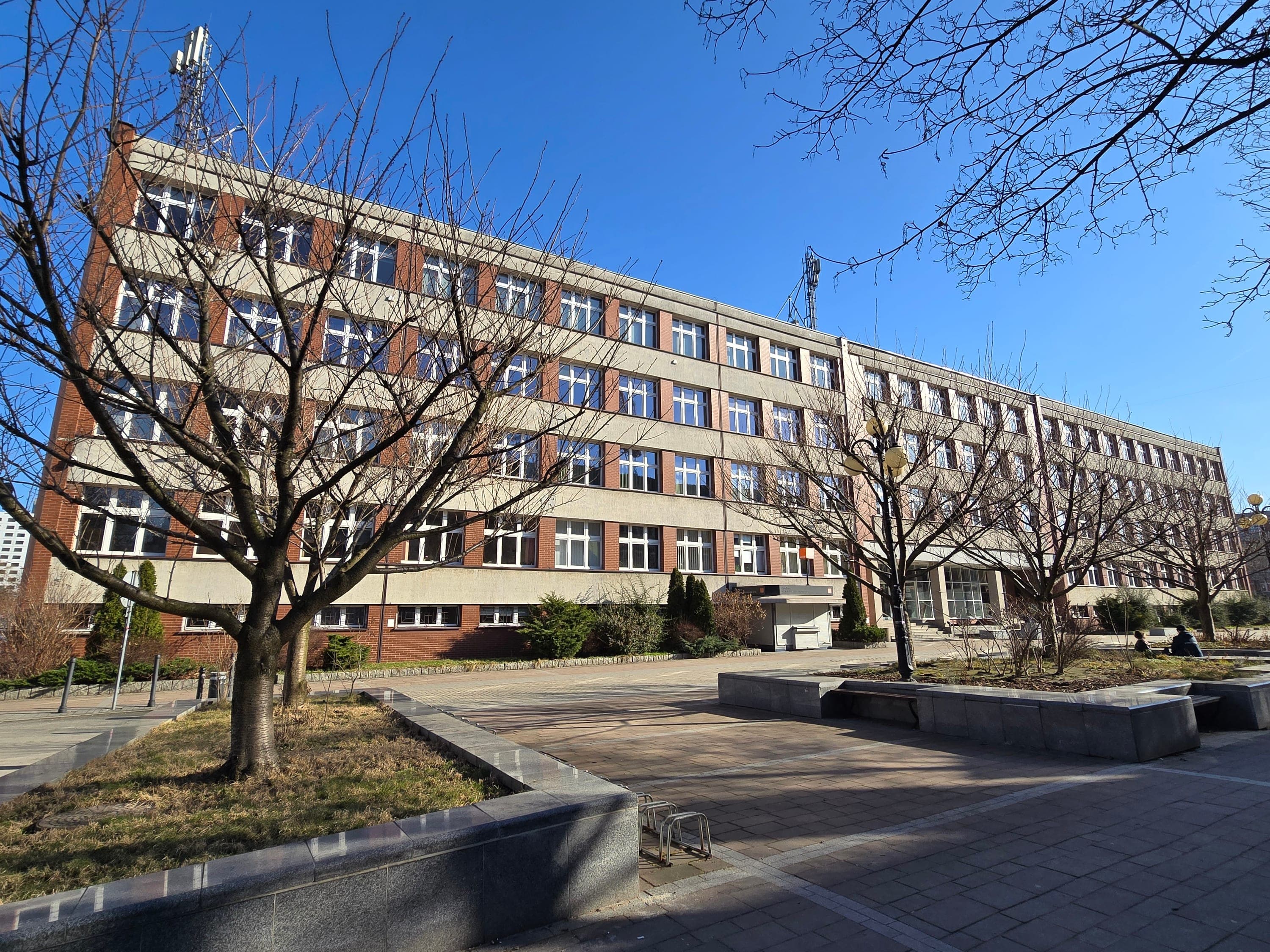 Katowice Silezya Üniversitesi'nin Sosyal Bilimler Fakültesi binası, Katowice, Polonya